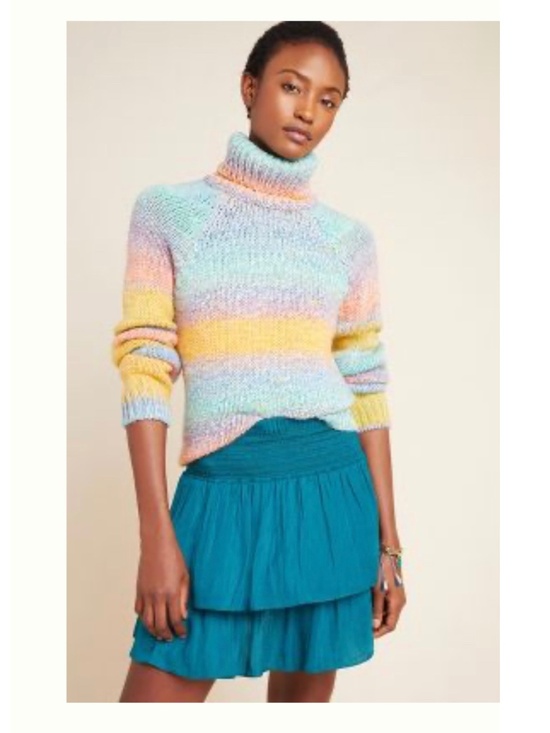 Dresses & Skirts - Anthropologie Dolan Left Coast Savannah Smocked Mini Skirt